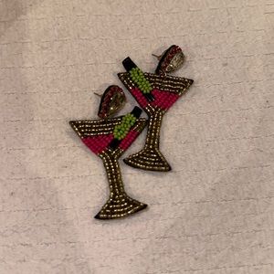 Martini earrings